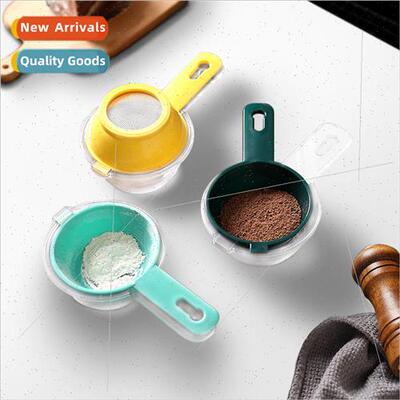 Handheld Flour fter Home Oil Filter Dishwashing Strainer Cof