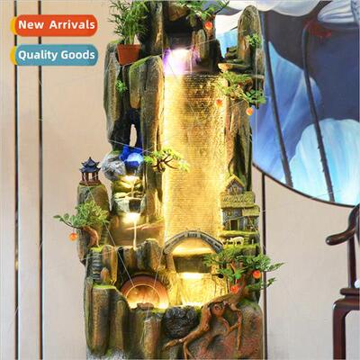 wigwam fountain water living room decorative landscape feng