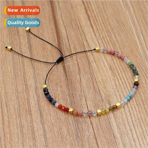 ins niche design ethnic  drawstring hand rope fashion temper
