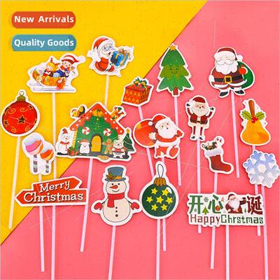 Christmas Cupcake Insert Baking Birthday Cupcake Mousse Cuto