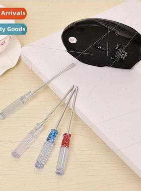 Laptop Screwdriver Crystal Clear Handle Small Driver 3 inch