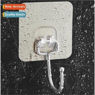 Large -marking hooks household kitchen bathroom door no-hole