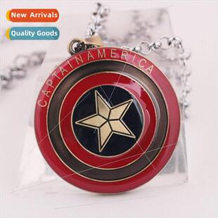 Avengers Necklace Captain America Shield Necklace Pendant Je