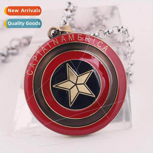 Avengers Necklace Captain America Shield Necklace Pendant Je