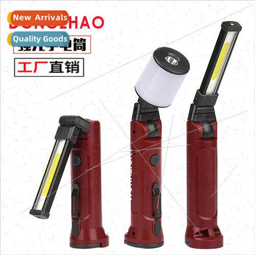 2023 new strong light flashlight USB rechargeable LED work l