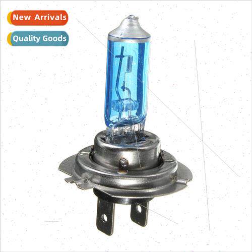H7 12V 55W blue bulb automotive halogen light bulb positive