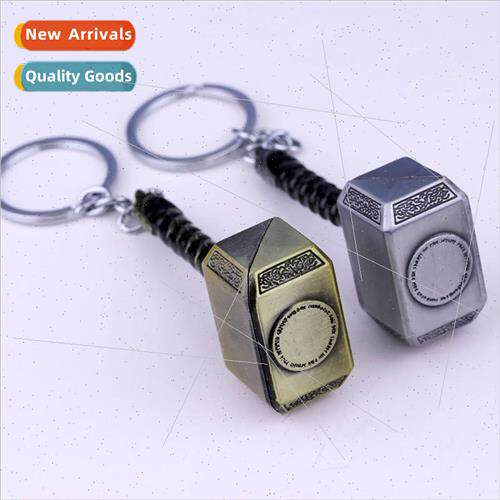 Avengers Thors Hammer Metal Keychain Thor Hammer Portable Bo