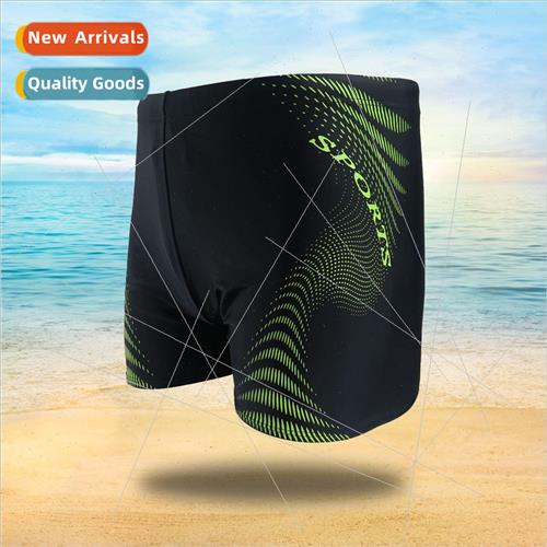 Spa Swim Shorts Men Adult Flat Front Quick Dry Nylon Pattern