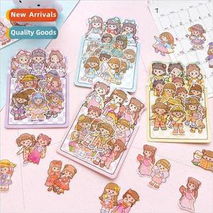 Sticker Pack and Ode Pape Characters Roll Cartoon Cocoa Cute