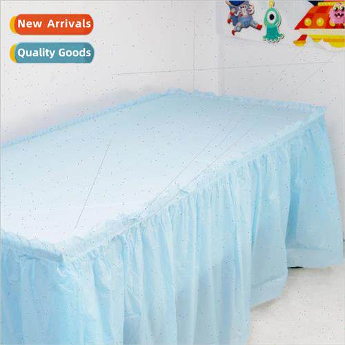 Dessert table plastic tablecloth table ins waterproof childr