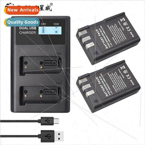 EN-EL9 Digital Camera SLR Battery 适用 Nikon Series Smart Di
