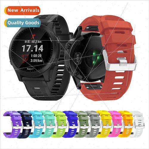 Silicone strap with cross stripe 适用 Garmin fenix 5X 26mm F