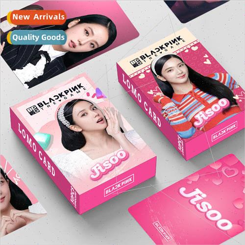 New BP Powder & Ink Double ded 30pcs Small Card JISOO Box Ph