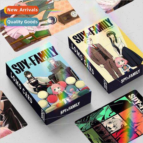 Laser Flash Cards Spy House Double ded 30 Small Cards LOMO C