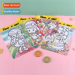 Creative toys DIY children sand painting kindergarten handma