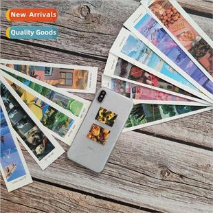 film wind handbook long mater stickers strip Harajuku ins