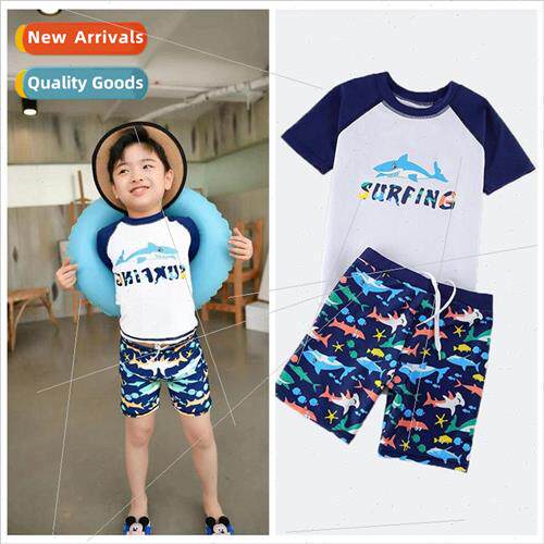 Summer new childrens swimsuit pool cute big boy swimsuit fat