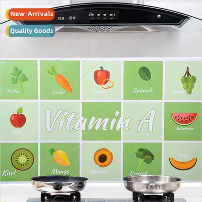 Kitchen grease stickers cooker hood tile grease wall sticker