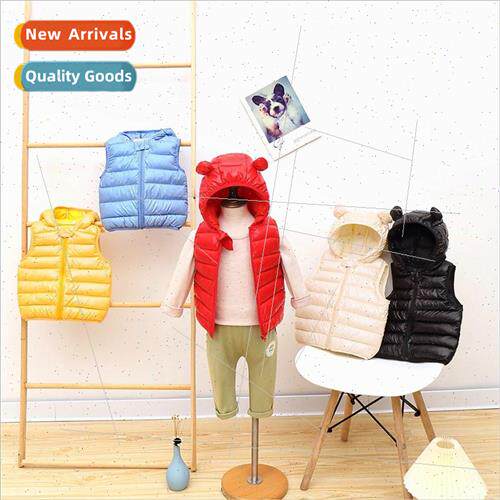 2023 new childrens light thin section childrens vest fashion