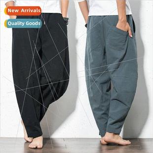 mens linen size large summer pants minute nine and Cotton