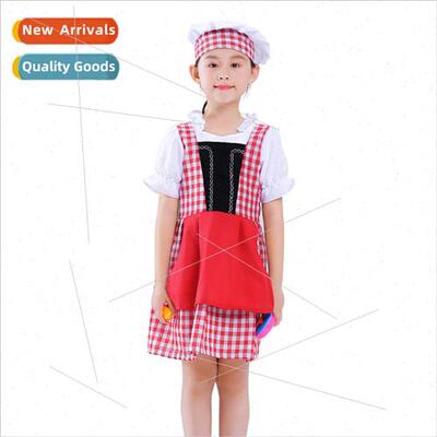 New childrens chef career per适用mance clothing cosplay role