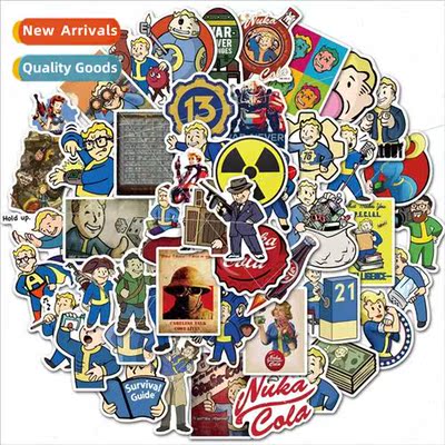 50 Game Fallout Fallout Graffiti Stickers ggage Skateboardin