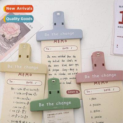Colorful magnetic series of clips student file ticket clips