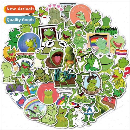 50 pcs big frog muppet show cute Kermit Kermit frog doodle s