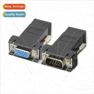 VGA to RJ45 network port adapter network cable connector VGA