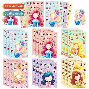face shrimp pack stickers Make princess children