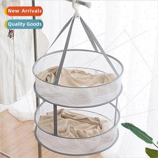 Foldable clothes basket drying basket home laundry net baske