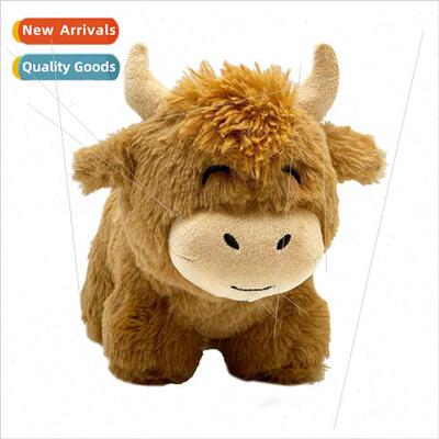New Adoption of a Highland Cow Legend Plush Doll Figure