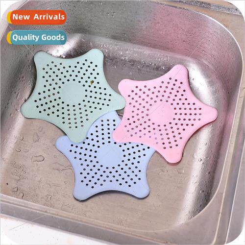Floor Drain Deodorizer Anti Hair Strainer Pentagram Kitchen