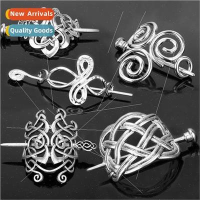 Popular Hair Accessories Celtic Knot Hairpin Vintage Metal P