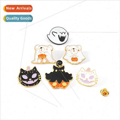 New Halloween Series Scream Pumpkin Brooch Spooky Personaliz