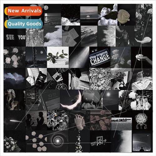 50 ins black and white cold wind cruel moonlight graffiti st