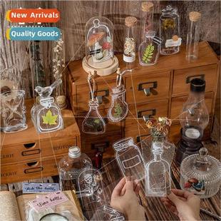 Ware museum DIY sticker handbook bottle pack cute PET series