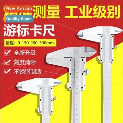 Stainless steel vernier caliper 0-150-200-300mm mini oil cal