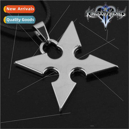 Anime  necklaces  zinc alloy jewelry Kingdom Hearts silver d