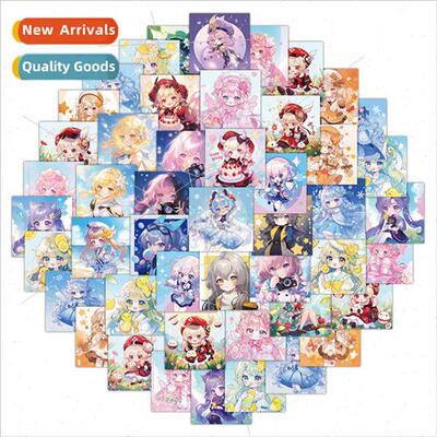 60 girls avatar DIY notebook luggage scooter cell phone case