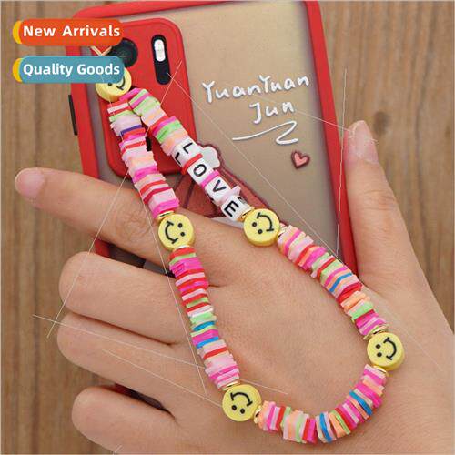 Bohemian wind personality creative smiley face hair soft cer