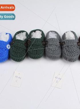 New hand-knitted baby soft-soled toddler shoes Mens and wome