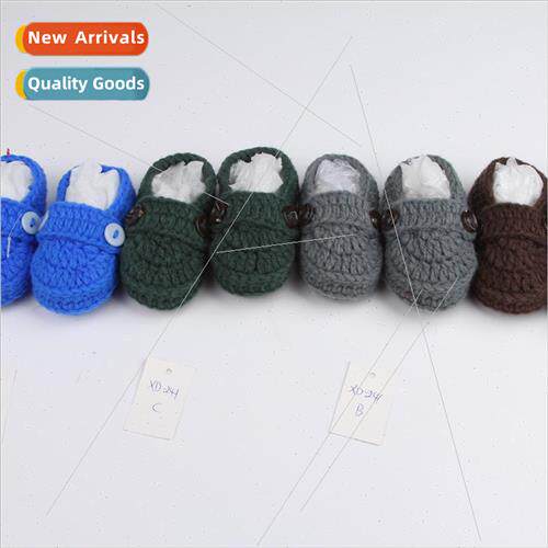 New hand-knitted baby soft-soled toddler shoes Mens and wome