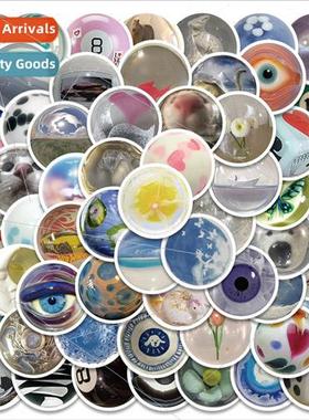 60 pcs of -repeatable sampling glass beads decals laptop lug