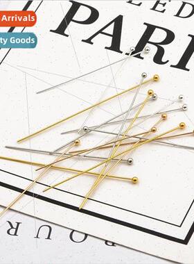 Copper ball pin DIY handmade round head pin ancient  headdre