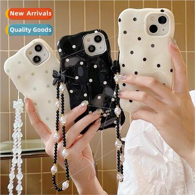 Simple white background full of polka dots 适用 Apple 14ProM