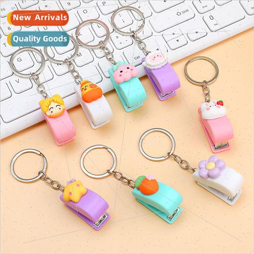 Cartoon Mini Portable Stapler Student Creative Cute Small St