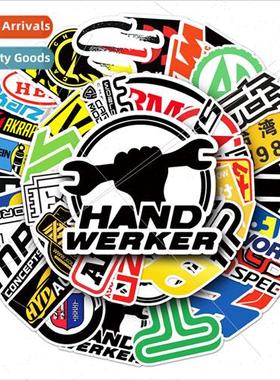 50 modified logo anime cartoon stickers laptop luggage refri