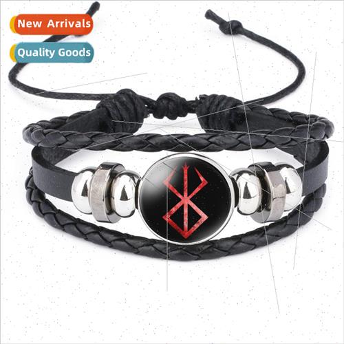 Path of Exile logo classic cowhide bracelet berserker game