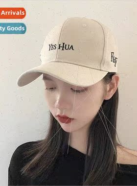 Hat female autumn and winter Korean  of the of the baseball